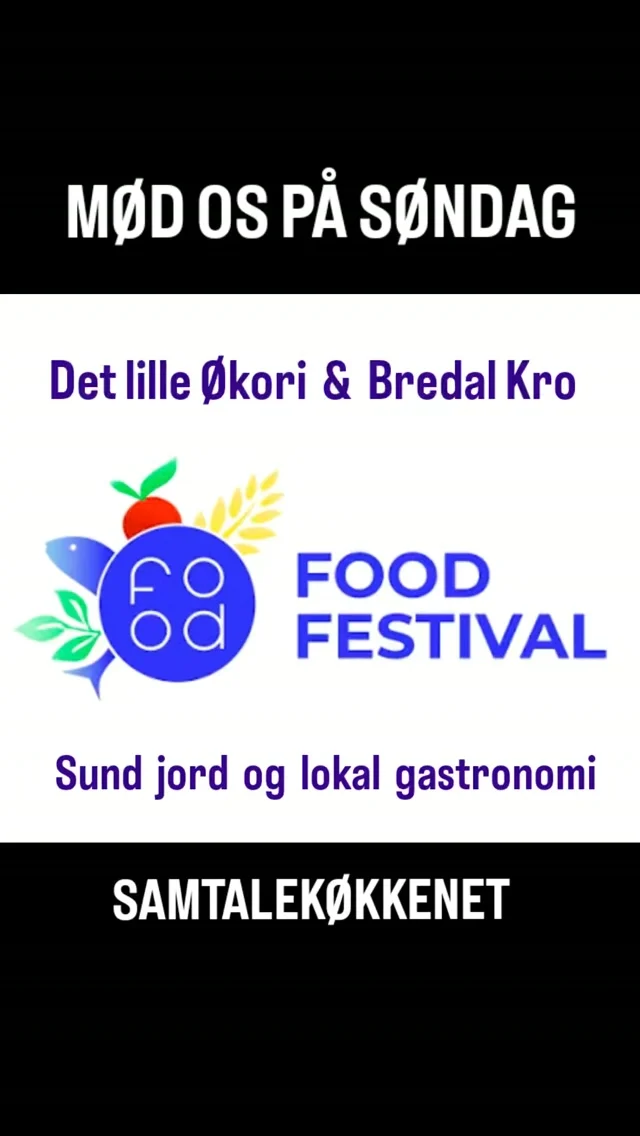 Søndag ved Food Festival 🇩🇰

🌿 Gratis oplæg: Smagen af sund jord – skabt gennem lokalt samarbejde

Sissel fra Det lille Økori inviterer indenfor i Samtalekøkkenet søndag til en snak om livet som mikrojordbrug – fra idéen om gårdbutikken til hverdagen med både ups, downs og masser af læring ved at fucke up når man springer ud i vild rejse om at dyrke grøntsager.

Sammen med Axel fra Bredal Kro @bredalkro tales der om, hvordan lokale dyrkere og kokke sammen kan skabe mere grønne tallerkener, større smagsoplevelser og en mere bæredygtig fødevarebranche – og hvordan restauranter kan inspirere os til at spise mere grønt, når vi går ud.

Og selvfølgelig skal det smages!

Axel laver små anretninger med vores sæsonens råvarer – først smagt friske og rå, derefter forvandlet

Det er gratis – kom og smag med !

📍 Samtalekøkkenet, Food Festival, Tangkroen
🗓 Søndag 6. september
⏰ 13.45–14.30